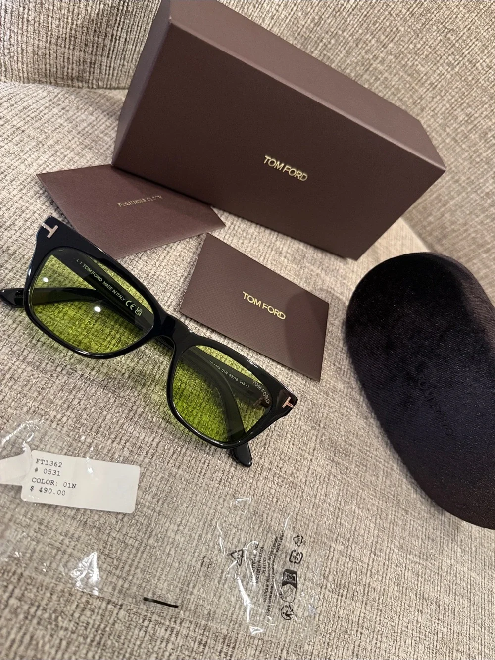 Tom Ford Black Sunglasses